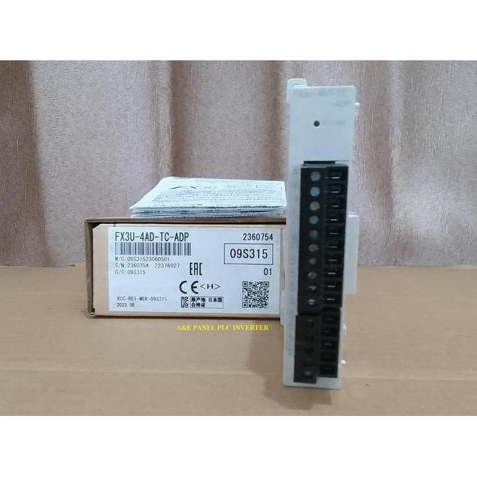 FX3U-4AD-TC-ADP PLC MITSUBISHI FX3U4ADTCADP FX3U 4AD TC ADP