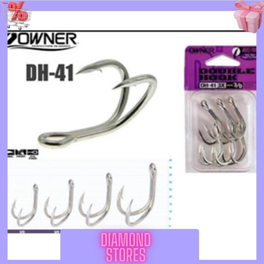 Bigpromo Double Hook Owner Dh-41 (3X Strong) (Color Silver)