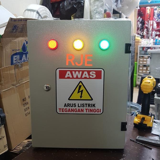 Promo panel 3 phase komplit box ukuran 30x40cm indoor Diskon