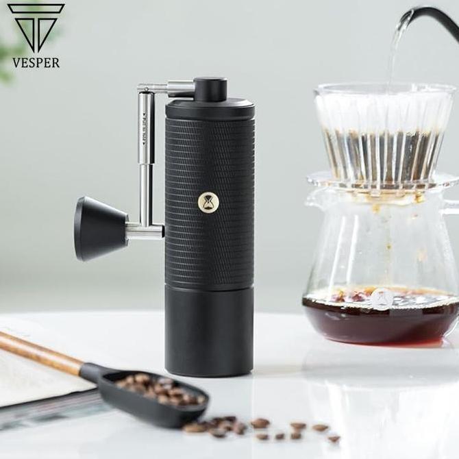 timemore chestnut C5 PRO coffee grinder foldable handle burr S2C 42mm III / alat penggiling kopi man
