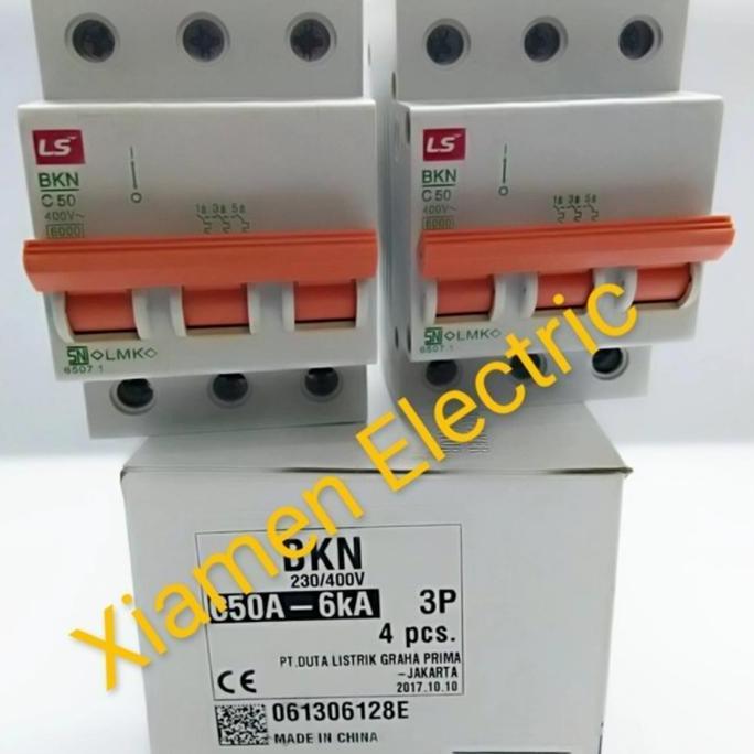 BKN MCB LS 3PHASE 3P 63A