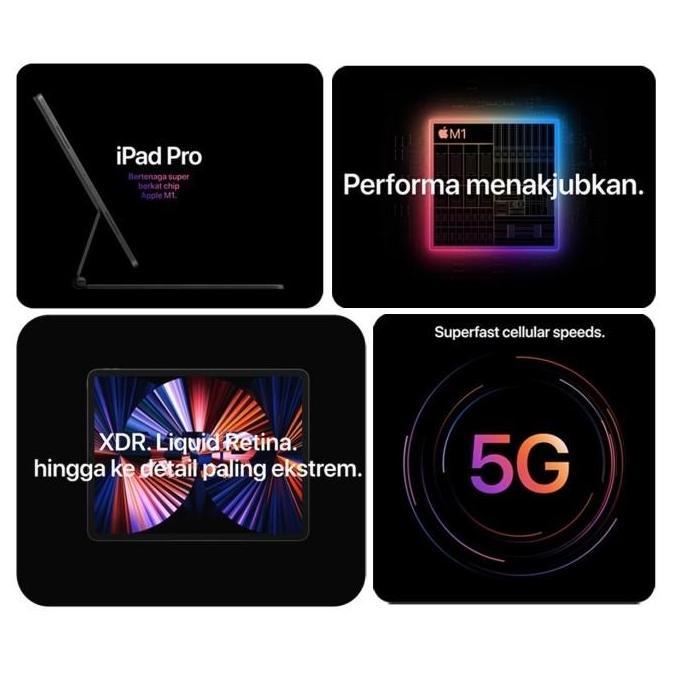 New- iPad Pro 11 12.9 13 inch M1 M2 M4 Chip 128gb 256gb 512gb 1tb 2tb Wifi Cell