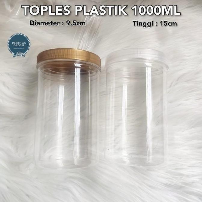 New- TOPLES 1000 ML / TOPLES PLASTIK 1000 ML / TOPLES TABUNG 1000ML