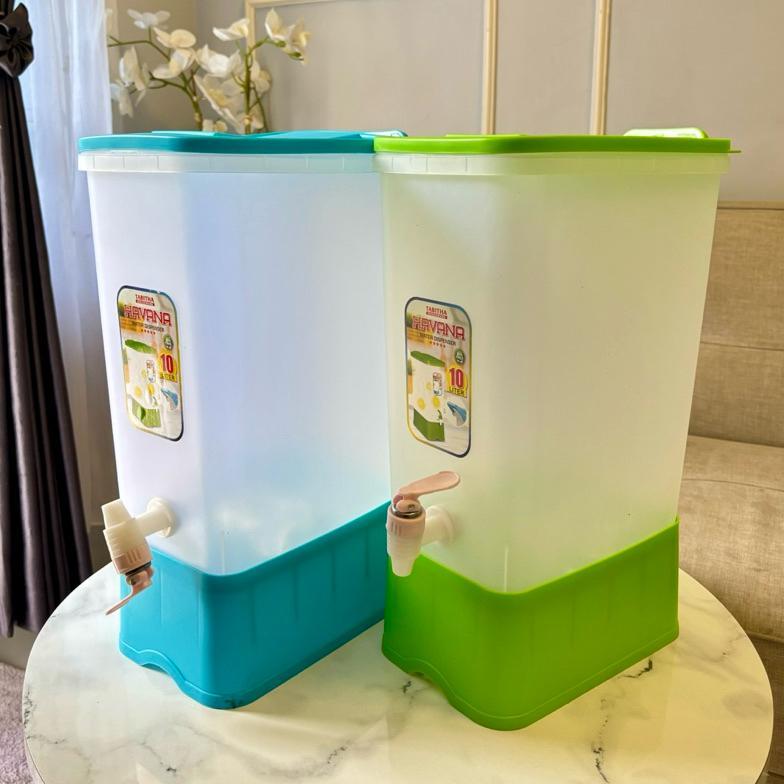 Dispenser air Minum 12 liter Dispenser Teh poci Plastik Dispenser Serbaguna
