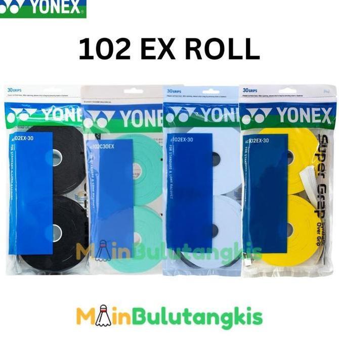 Grip Raket Badminton YonexSP AC 102 EX Roll Original - 15 Pcs / Roll Terlaris