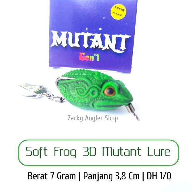 Soft Frog 3D Mutant Lure Gen 1
