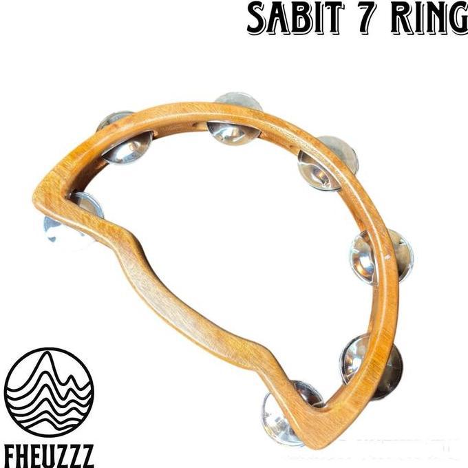 Tamborin Kecrek Tamborine Kecrekan Bahan Kayu