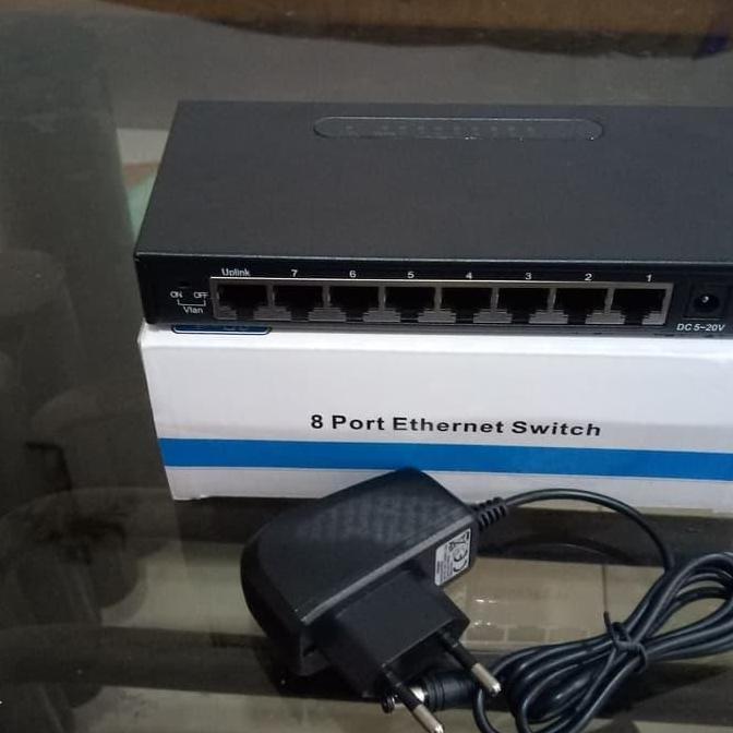 Promo ethernet switch 8 port ethernet switch vlan static port Terlaris