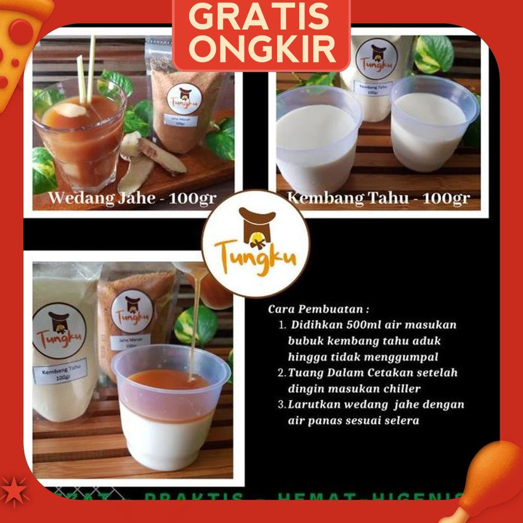 Tungku - Paket Hemat Bubuk Kembang Tahu + Bubuk Jahe Instant