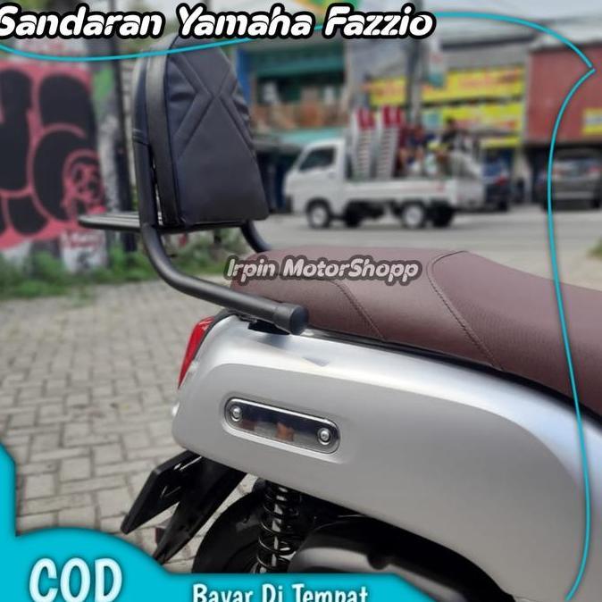 Sandaran Fazzio Sandaran Jox Belakang Yamaha Fazzio Hitam