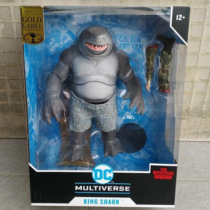 Mcfarlane Toys Dc Multiverse Suicide Squad King Shark Gold Label