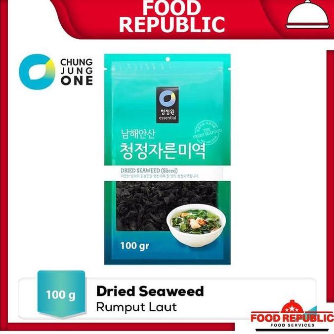 Chung Jung One Dried Seaweed 100 Gr Rumput Laut Kering Miyeok Halal