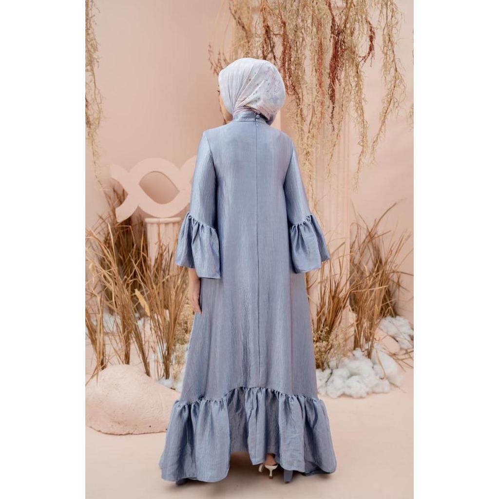Grosir Klamby - Asteria Dress Cashmere Blue