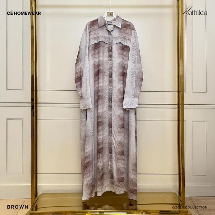 Grosir Ce Homewear - Mathilda Series Dress (Busui & Hijab Friendly)