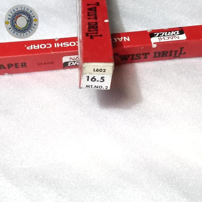 Promo Mata Bor 16.5 Mm Nachi Taper Shank Mt.2 Mata Bor Cones 16.5 Mm