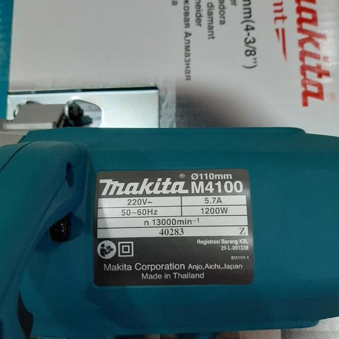 Promo Makita M4100 Mesin Potong Keramik Makita