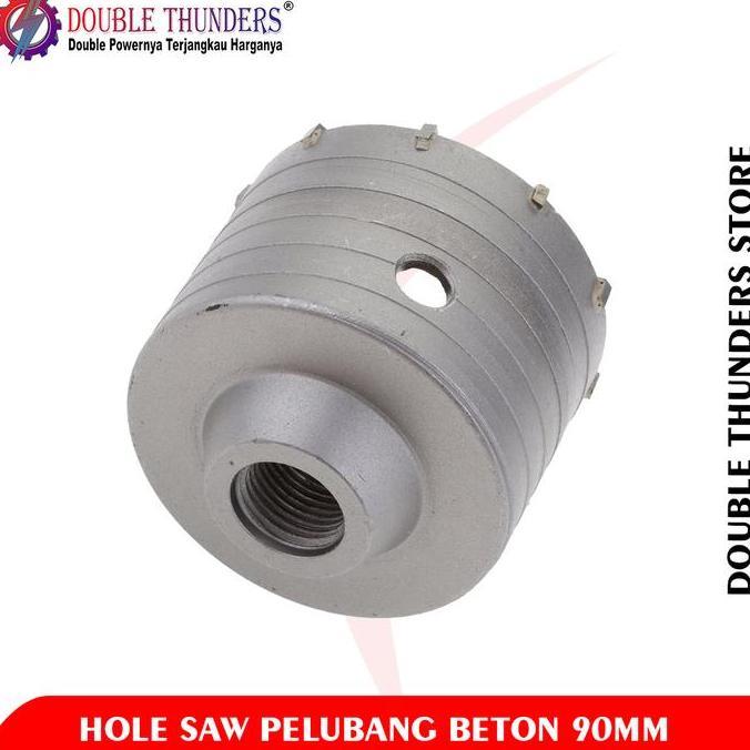 Grosir Dt Hole Saw Beton 90Mm Hole Saw Pelubang Beton
