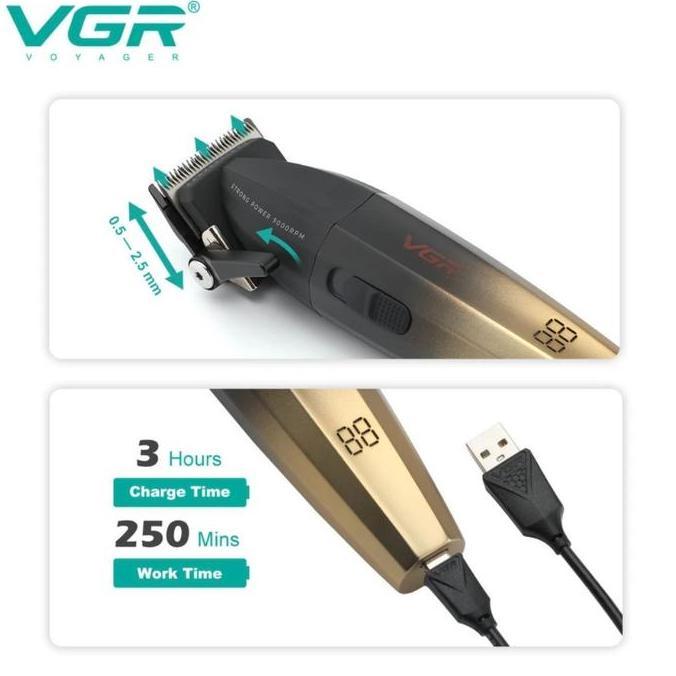 Ready VGR HAIR CLIPPER V003 PROFESIONAL HAIR CLIPPER 9000 RPM VGR V 003