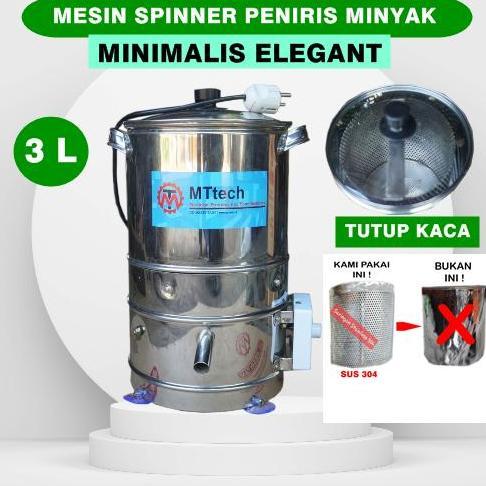 Terlaris Mesin Spiner Peniris Pengetus Pengering Minyak Keripik Gorengan