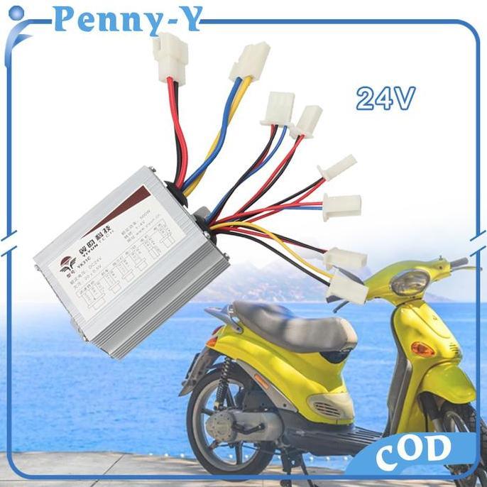 Controller Sepeda Listrik Brushed Universal 24V 250W Kontroler Skuter Listrik Untuk Sepeda Listrik D