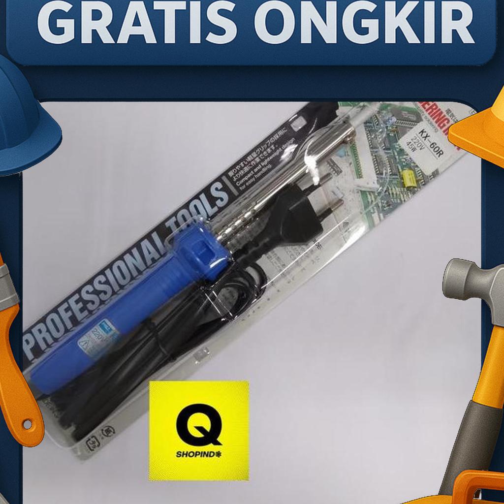 Goot Kx-60R/Kx60R/Kx 60R/Solder 60 Watt/Solder Lurus/Solder