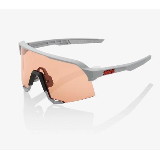 Sunglasses 100% S3 Stone Grey, Hiper Coral Lens / Kacamata 100% ORI