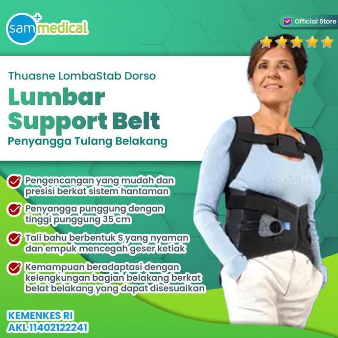 Thuasne LombaStab Dorso / Penyangga Tulang Belakang