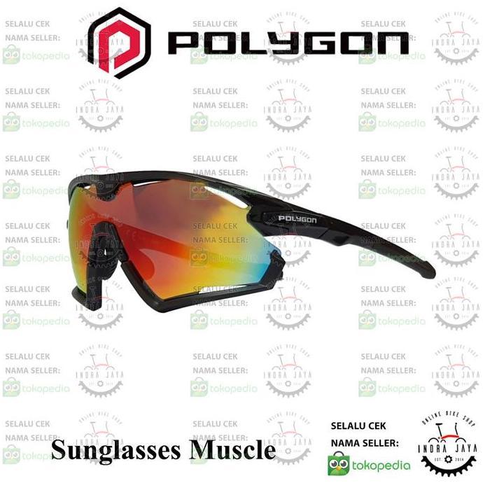 Sunglasses Muscle - Kacamata Sepeda Polygon Muscle - BB