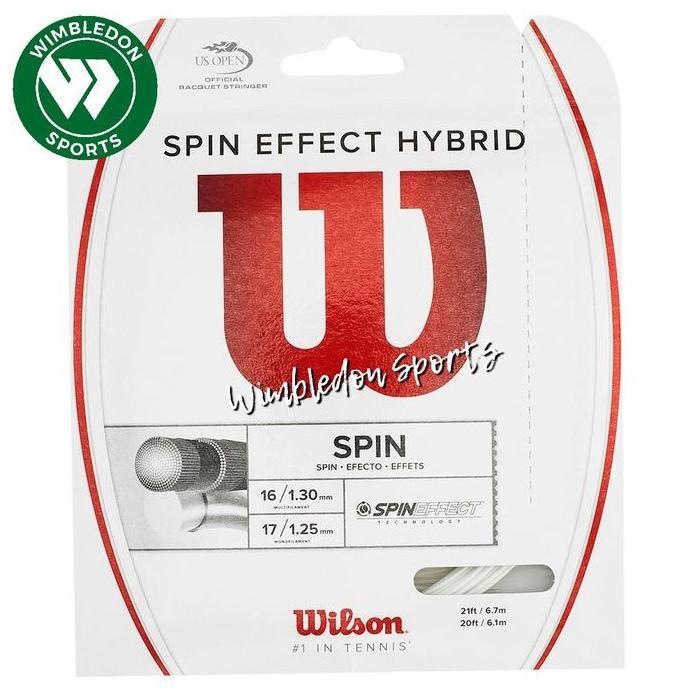 Senar Tenis Wilson Spin Effect Hybrid / Sena Wilson Spin Effect Hybrid Terlaris