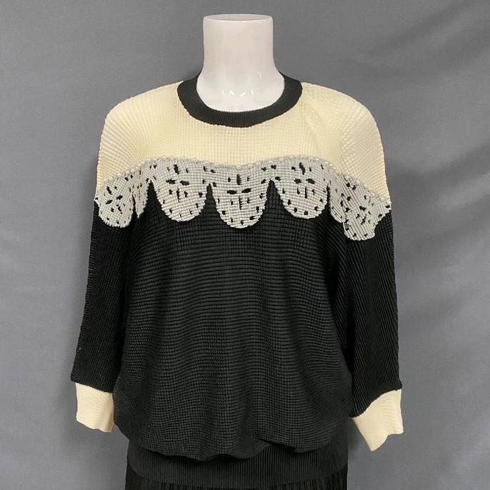 (kode 2) Blouse motif renda | Atasan Plisket Premium | Blouse Plisket Premium