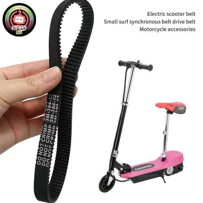 V-BELT E-SCOOTER 3M-384-12 PENBEL SKUTER ELEKTRIK HTD 3M 384 12 DO NOT CRIMP 3M-384 PENBELT PANBEL V