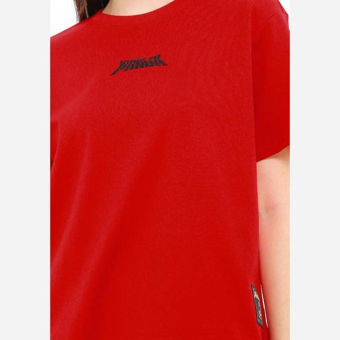 Giordano Kungfu Panda CNY Tee Wanita Haute Red [0539524363]