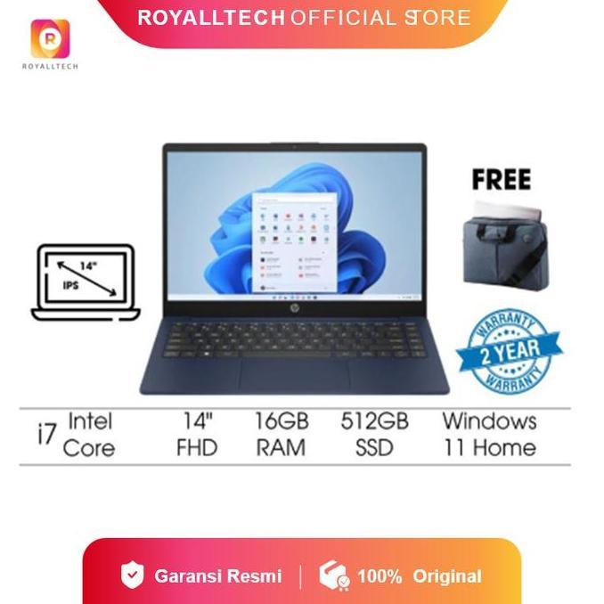 Terlaris Laptop Hp 14S I7-1355U I5-1334U I3-1315U 16Gb Ram 1Tb Ssd 14Fhd Ips Backlit Fingerprint Win