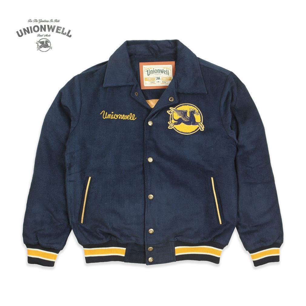 Unionwell Varsity Jacket Roundlogo Navy