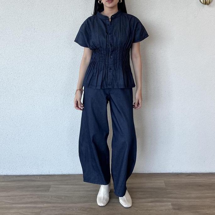 Bling It On - Mirael Denim Top Vest Outer