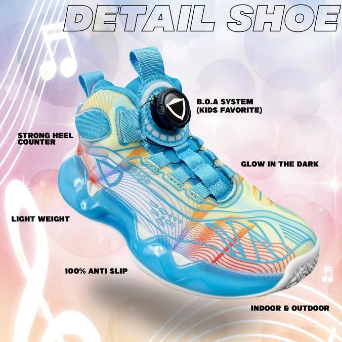 SEPATU BASKET GUARD GDK1 / GUARD BASKET ORIGINAL ANAK ANAK Terlaris