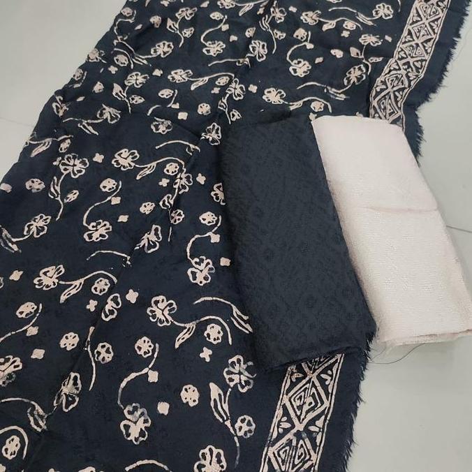 bahan kain batik wanita bahan semi sutra pastel cirebon viscose murah