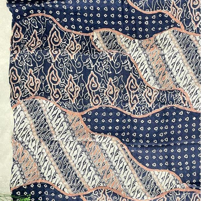 Kain batik viscose pulauan 3m batik fariza cirebon cap tulis pastel