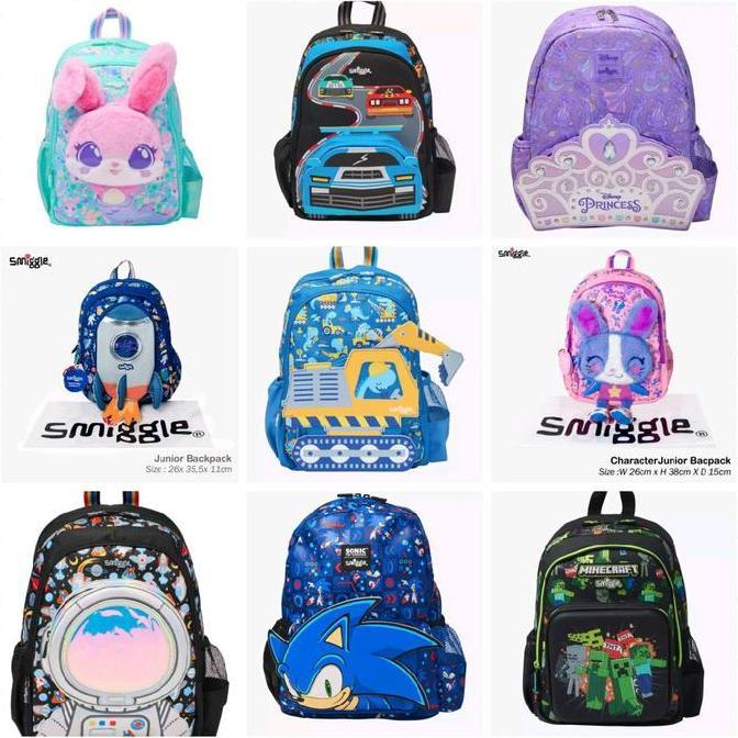 TAS SEKOLAH JUNIOR(TK) 4-7 TAHUN import Fashion