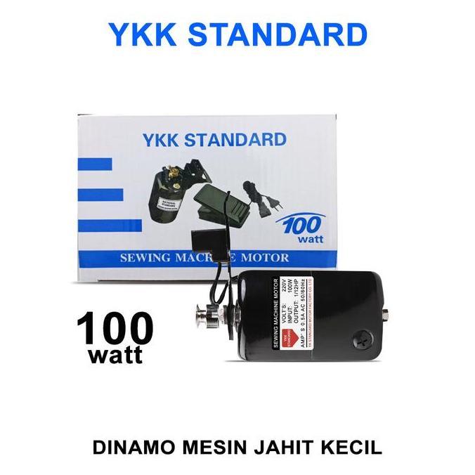 DINAMO MESIN JAHIT YKK 120 WATT - SEWING MACHINE MOTOR YKK DINAMO YKK 100WATT ORIGINAL DAN TERPERCAY