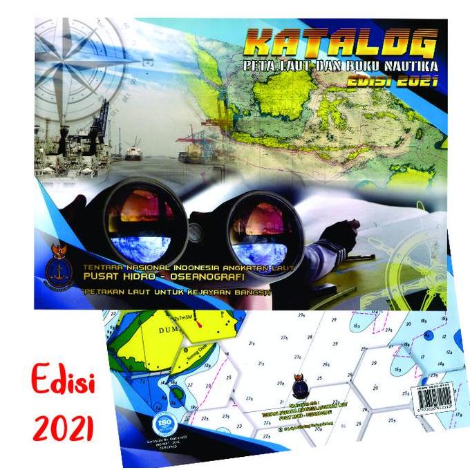 BEST BUKU KATALOG PETA LAUT INDONESIA