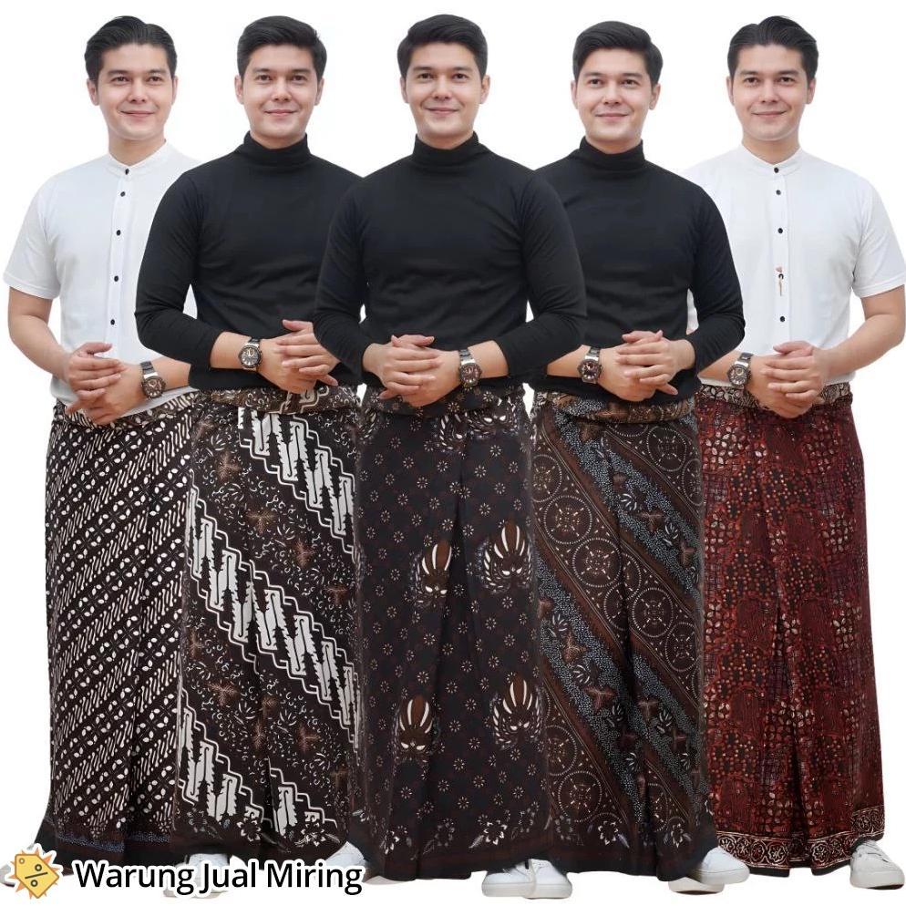 Sarung Batik Santri Pria Motif Kekinian Viral Gus Iqdam Pekalongan Jawa Cowok Putra Palaikat Kain Ba