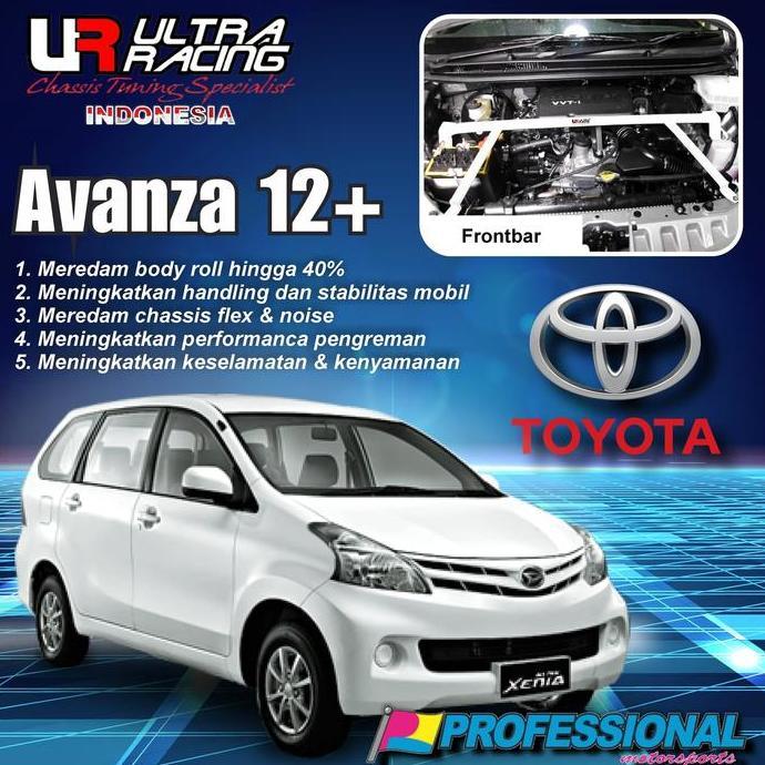 Promo Aksesoris / Strutbar / Stabiliser ULTRA RACING Avanza Xenia 2012+ Diskon