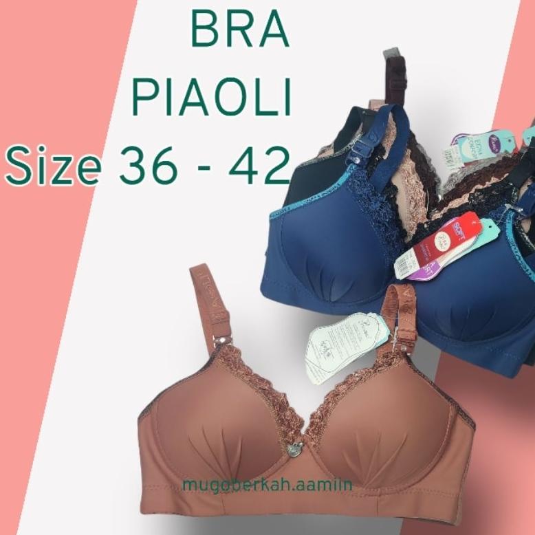 PAKET 3 PCS BRA PIAOLI PL 66 // Bra piaoli  PL8833 push up/ bra piaoli premium