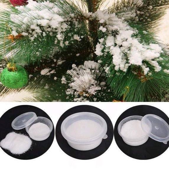 Mainan Pohon Natal Salju Ajaib