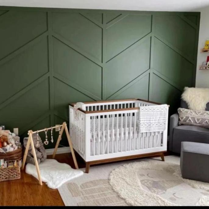 Panel dinding Wall moulding wall batten Mdf