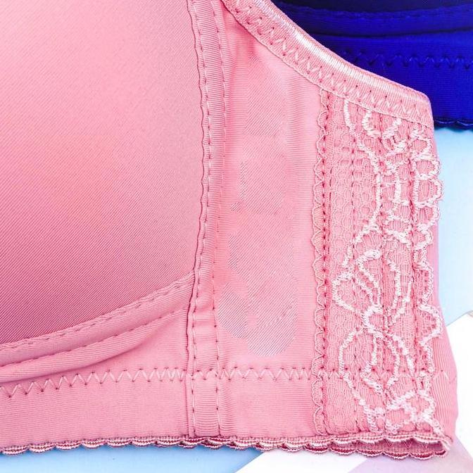 Murah Polini - Pakaian Dalam Wanita Bra CUP JUMBO Tanpa Kawat  Kait 3 Polini Busa Tipis G388 Non COD