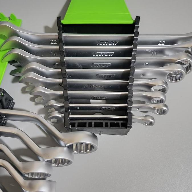 Grosir Kunci Ring Pas Set 8 Pcs - Kunci Pas Ring Set Lengkap Combination Wrench Alat Kunci Pas Lengk