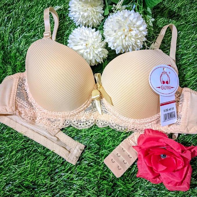 Murah Bra Bh Kawat Busa Sedang Bh Bra Remaja Cup Kecil kait 2 Bh ABG Push Up Motif Renda cup A Wanit