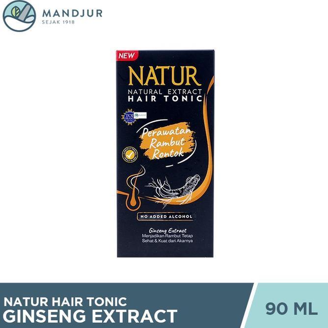 Natur Hair Tonic Ginseng Extract 90 Ml Vitamin Rambut Rontok